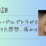 トラガスをニードルで開けた記事アイキャッチ